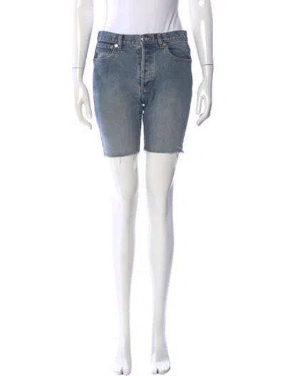 Pre-owned Apc Knee-length Shorts In Blue