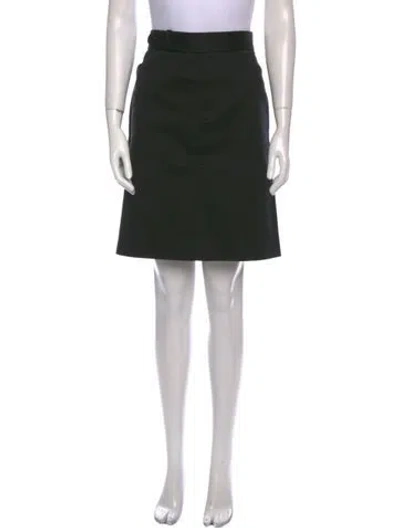 Pre-owned Apc Knee-length Skirt In Black