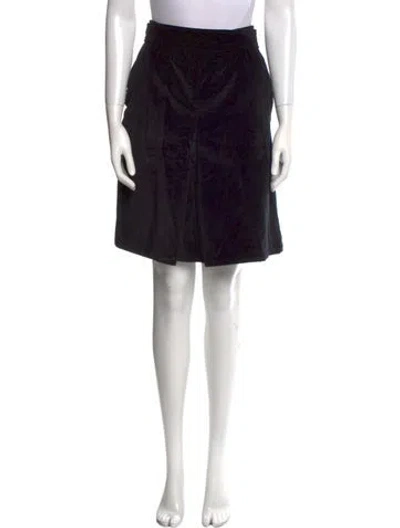 Pre-owned A.p.c. Knee-length Skirt In Black
