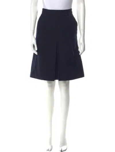 Pre-owned Apc Knee-length Skirt In Blue