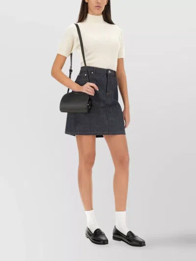 Apc Knit Top "edie" Short Sleeves