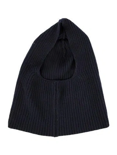 Pre-owned Apc Knitted Balaclava In Blue
