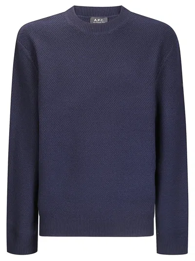 APC A.P.C. KNITTED CREWNECK SWEATER
