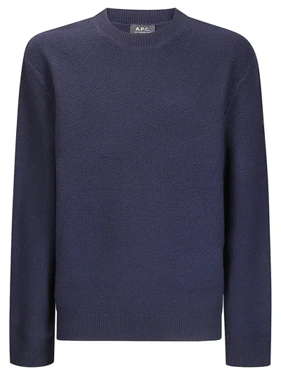 APC KNITTED CREWNECK SWEATER