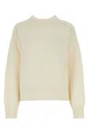 Apc Ivory Alpaca Blend Naomie Sweater In White