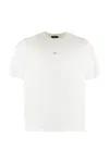 Apc A.p.c. Cotton Crew-neck T-shirt In White