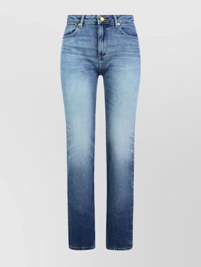 Apc 'kylie' Denim Jeans Back Pockets In Blue