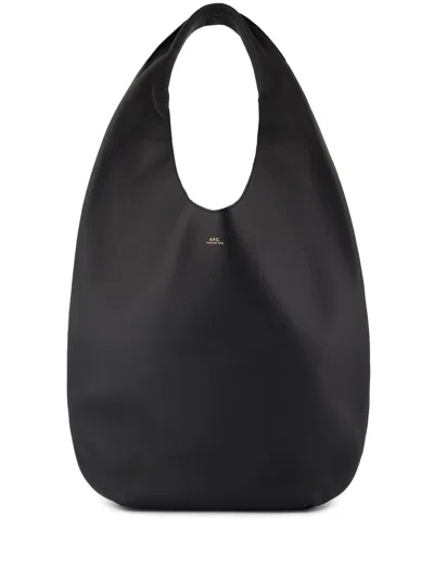 Apc A.p.c. La Neige Black Shoulder Bag