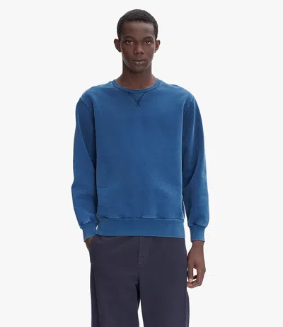 APC LABEL H GARMENT DYE SWEATSHIRT L IAJ