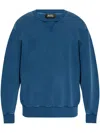 Apc Long-sleeved Sweater In Blue