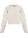 Apc A.p.c. Crewneck Long-sleeved Sweatshirt In Grey