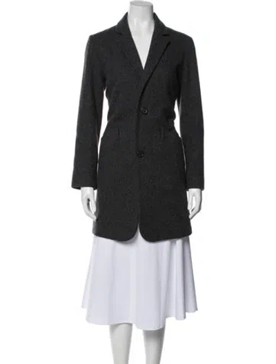 Pre-owned Apc Lambswool Peacoat In Blue