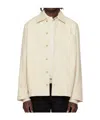 Apc Lapel Long-sleeved Casual Jacket In Yellow