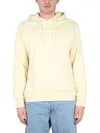 Apc A.p.c. Larry Sweatshirt In Yellow