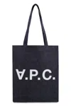 APC A.P.C. LAURE LOGO DETAIL TOTE BAG