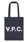 Apc Laure Tote-bag In Blue