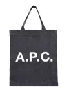 Apc A.p.c. Women Laure Tote Bag In Blue