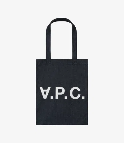 APC LAURE TOTE BAG ONE SIZE INDIGO
