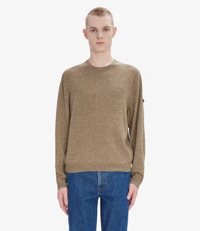 Apc Laurent Sweater M Heather Chestnut Brown