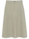 Apc A.p.c. Laurie Skirt In Green