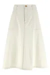 Apc Laurie A-line Skirt With Button Detail