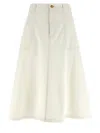 Apc Laurie A-line Skirt With Button Detail