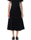 Apc A.p.c. Laurie Skirt In Black