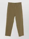 Apc Lawrence Chino With Belt Loops And Pockets In Brown