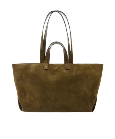 Apc Le Drummer Tote Bag In Red