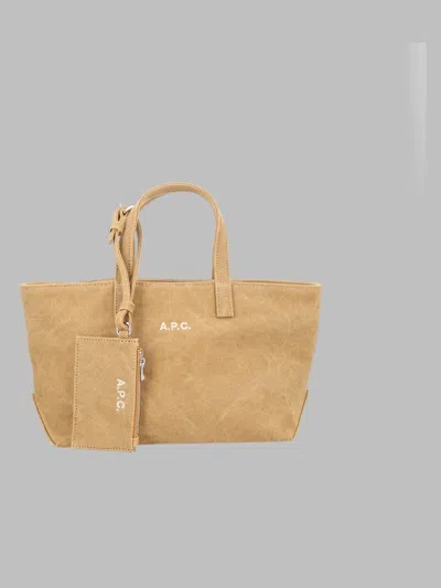 A.p.c. Le Drummer Shoulder Bag In Brown