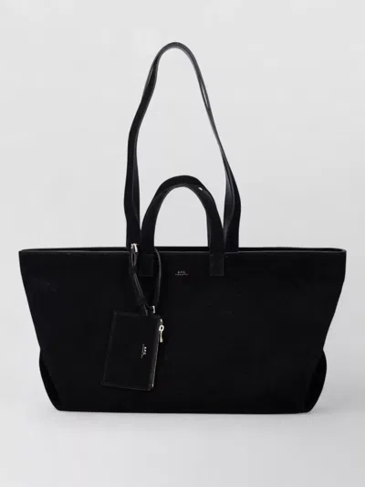A.p.c. Le Drummer Suede Tote Bag Medium