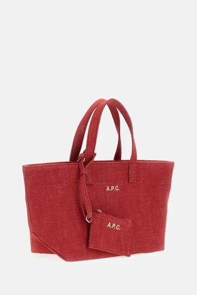 Apc Le Drummer Toile Small Tote Bag In Pattern