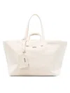 Apc A.p.c. "le Drummer Toile" Tote Bag In Neutral