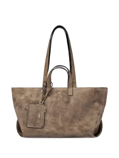 Apc Le Drummer Top-handle Shoulder Bag In Neutral