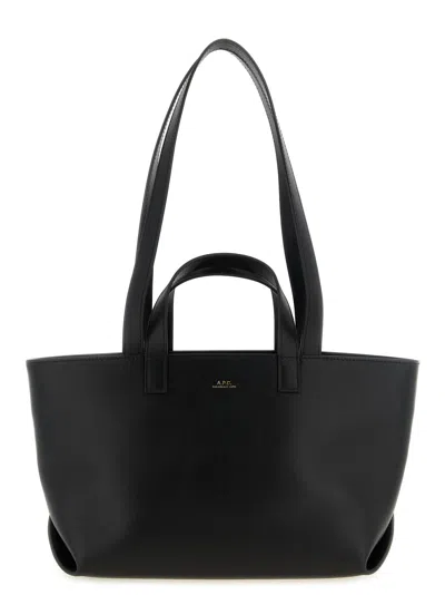 A.p.c. Le Drummer Tote Bag In Black