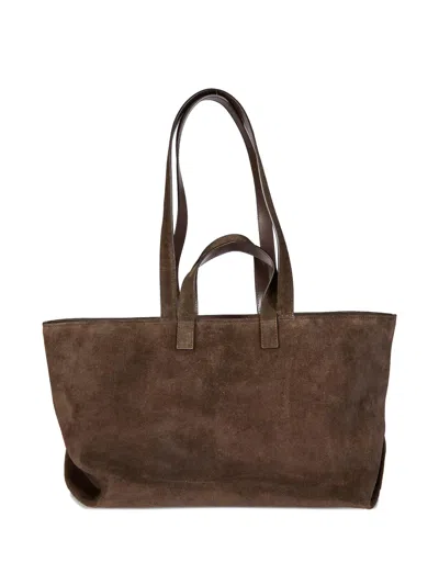 A.p.c. Le Drummer Tote Bag In Brown