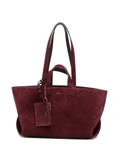 Apc Le Drummer Tote Bag In Red