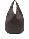 Apc A.p.c. Tote Bag In High-quality Grained Leather In Brown