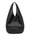 Apc Leather Slouchy Single Handle Shoulder Bag In Black