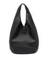 Apc Leather Slouchy Single Handle Shoulder Bag In Black