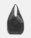 Apc Soft Grained Leather Slouchy Shoulder Bag In Black