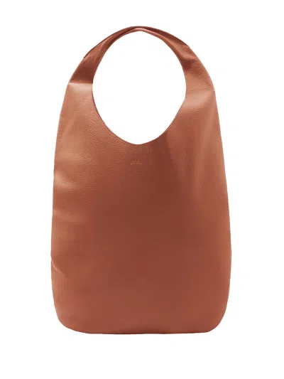 A.p.c. Le Neige Bag Woman Hazelnut In Brown