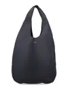 Apc A.p.c. Le Neige Grained Leather Handbag In Black