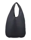 Apc A.p.c. Le Neige Grained Leather Handbag In Black