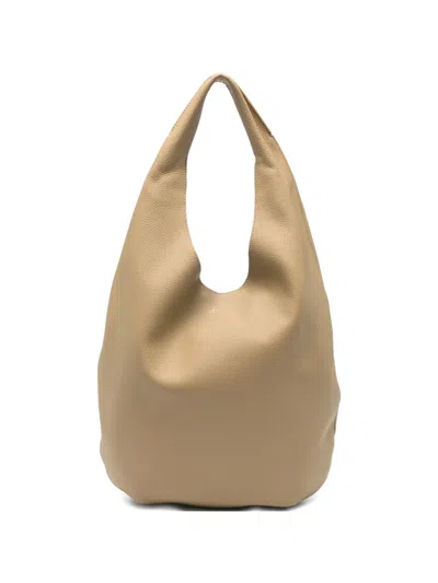 A.p.c. Le Neige Grained Tote Bag In Neutral