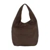 Apc A.p.c. Le Neige Shopper Bag In Brown