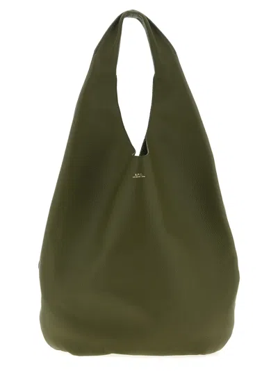 Apc Le Neige Shoulder Bags Green