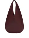 Apc Le Neige Smooth Leather Shopper Bag In Brown
