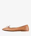 Apc Leah Ballet Flats Eu35-w5 Hazelnut In Hazelnut