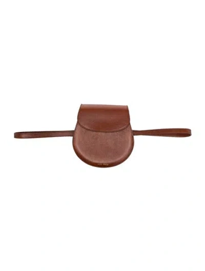 Pre-owned A.p.c. Leather Belt Bag In Multi